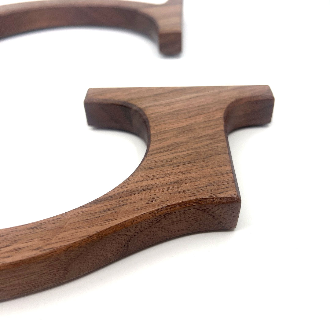 Custom Hardwood Monogram | Personalized Wall Décor