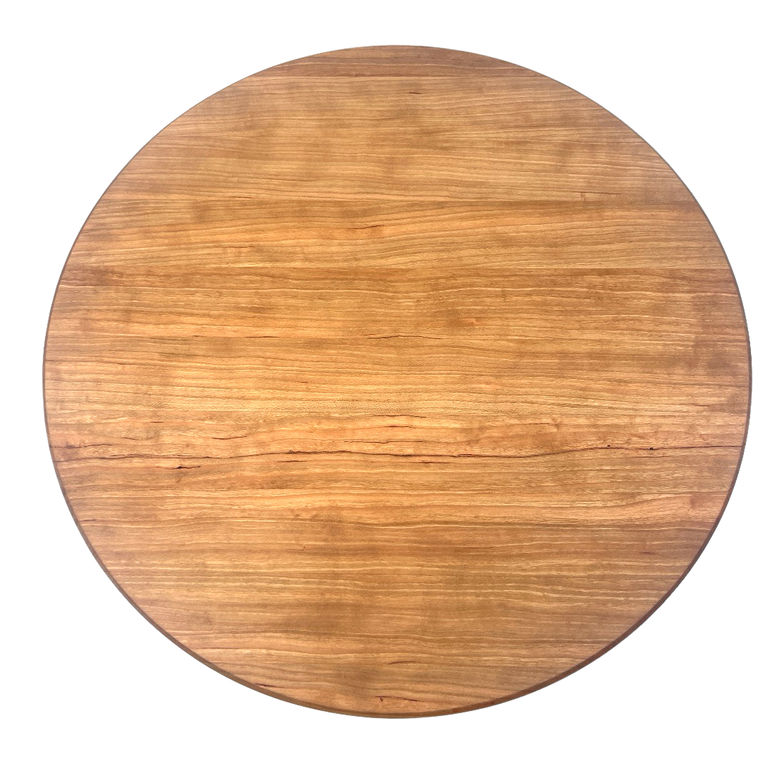 Artisan Crafted Round Cutting Board | Cherry, Walnut, Mahogany, Maple