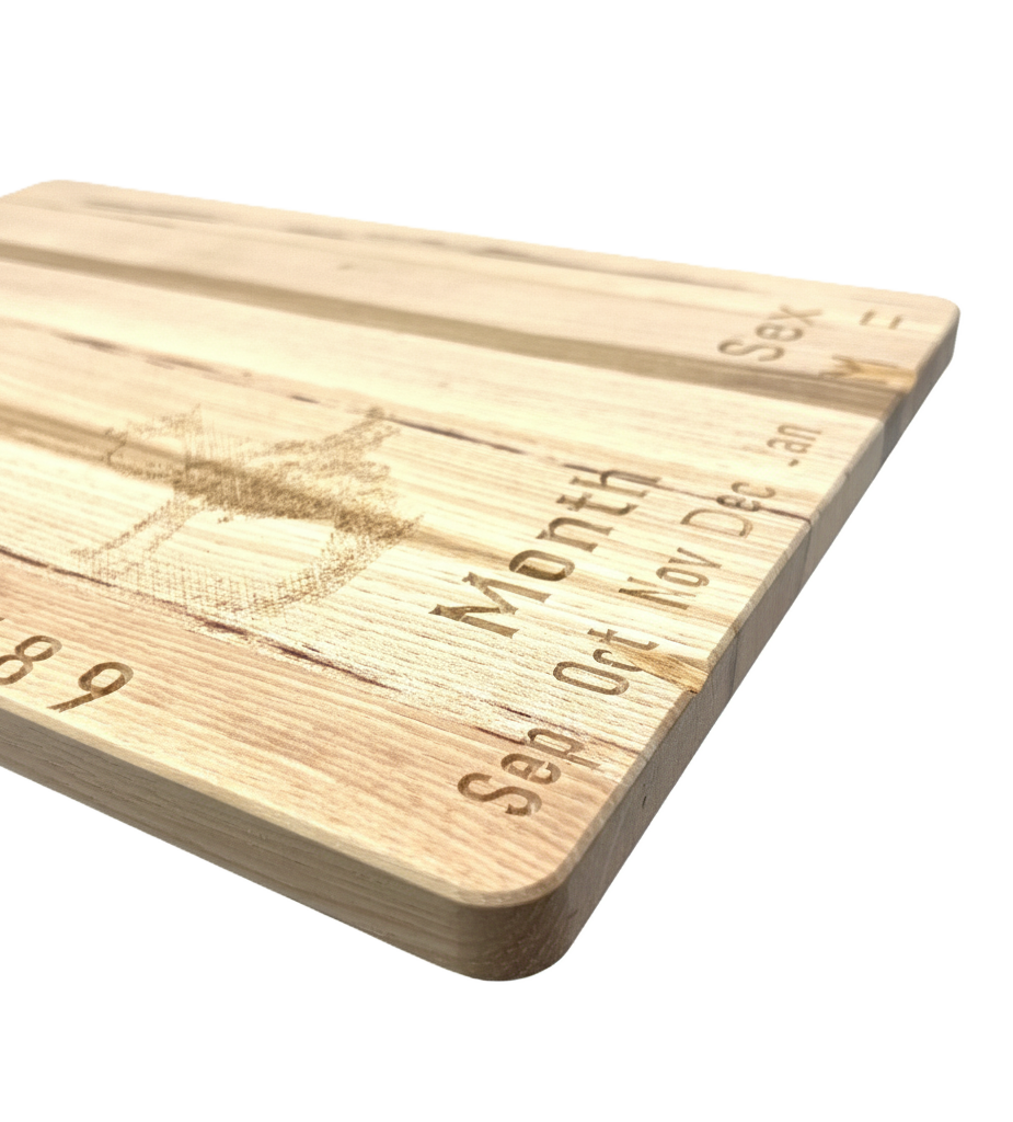 Personalized European Deer Mount Plaque - Engraved Wood Skull Mount Display for Whitetail or Elk Trophy