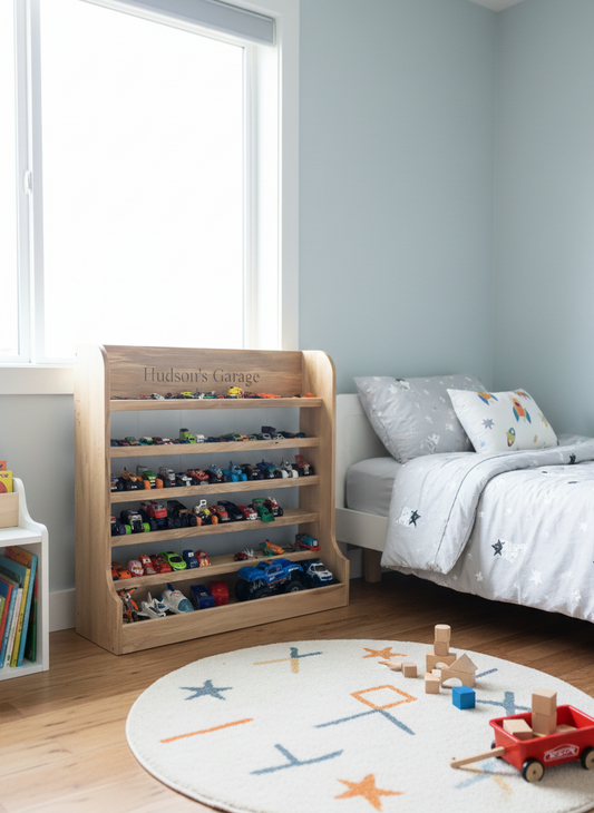 The Monster Truck Display – Custom Personalized 1/64 Scale Organizer